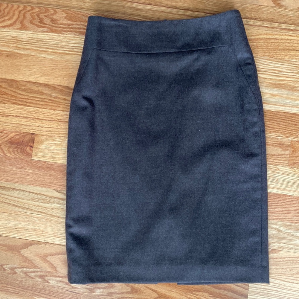 Dark brown banana republic skirt